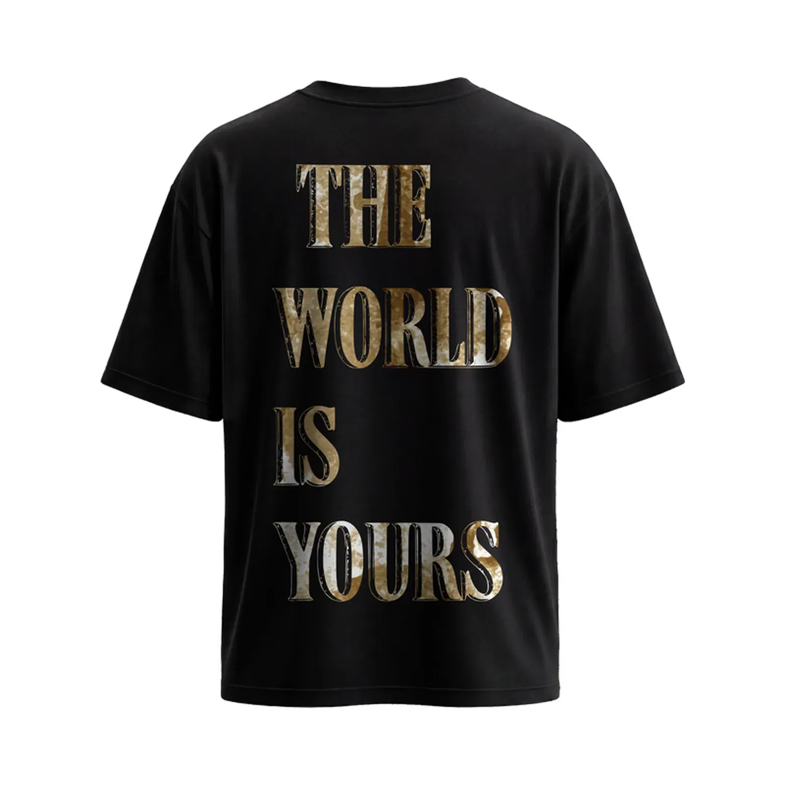 City Off Domes Powered Off Black T-Shirt