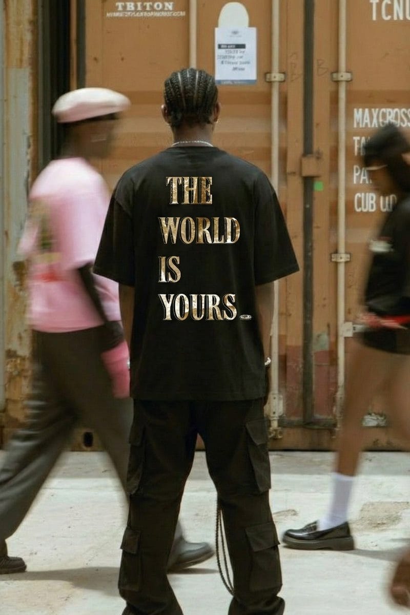 City Off Domes Powered Off Black T-Shirt