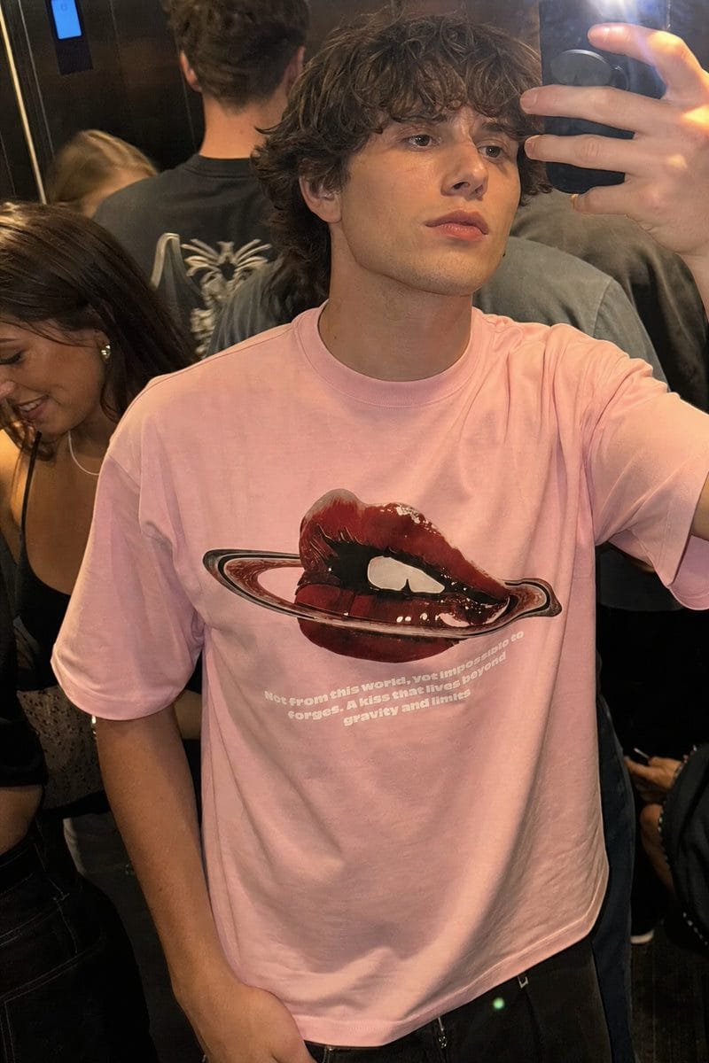 City Off Domes Red Alert Pink T-Shirt