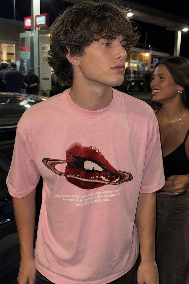 City Off Domes Red Alert Pink T-Shirt