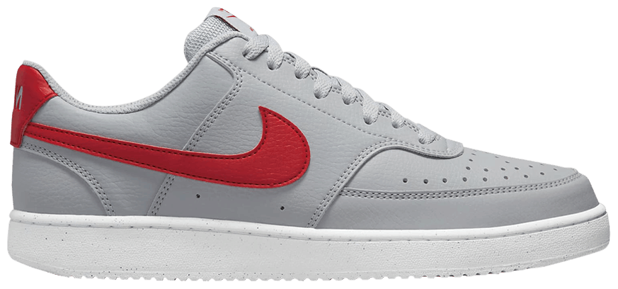 Nike Court Vision Low Next Nature Wolf Grey University Red