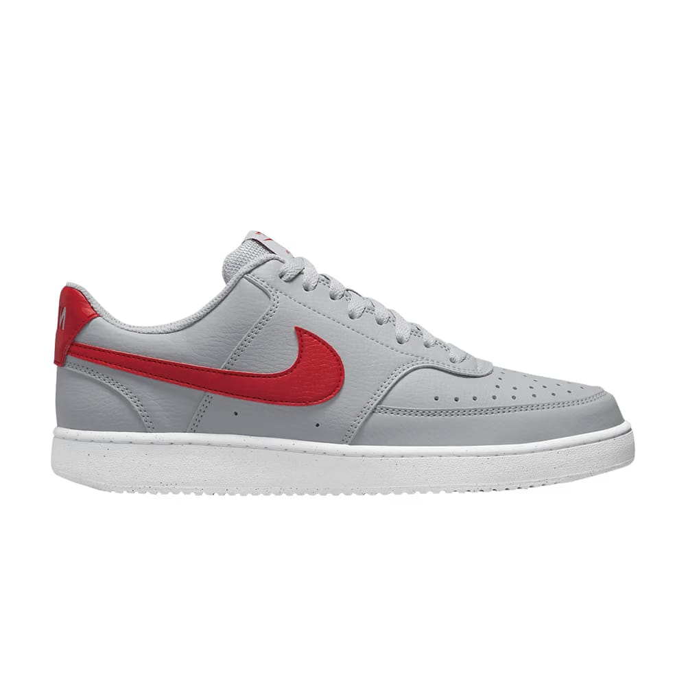 Nike Court Vision Low Next Nature Wolf Grey University Red