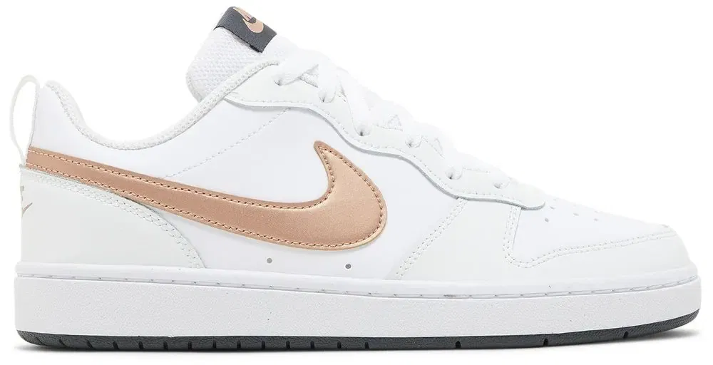 Nike Court Borough Low 2 GS White Metallic Red Bronze