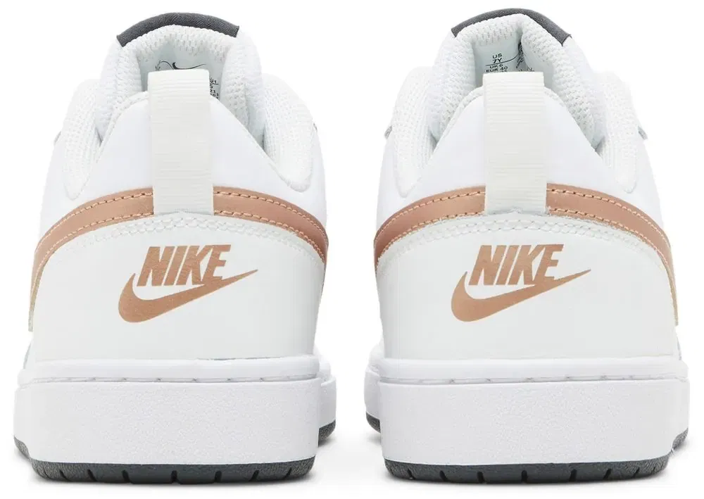 Nike Court Borough Low 2 GS White Metallic Red Bronze