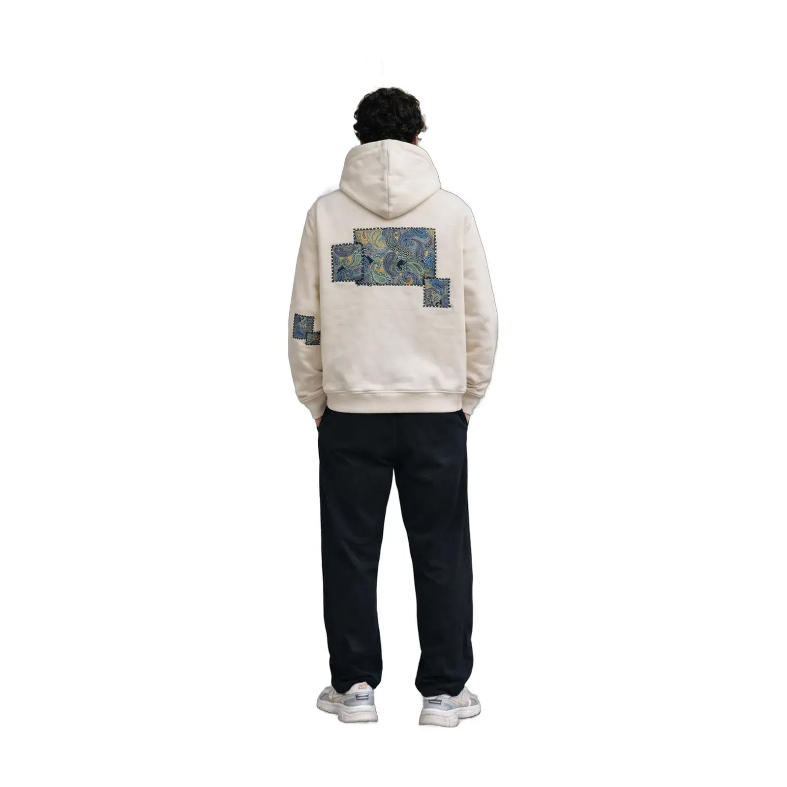 Paisley Patchwork Hoodie