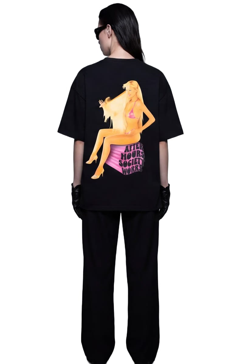 Forfksake After Hours Muse Tee - Black