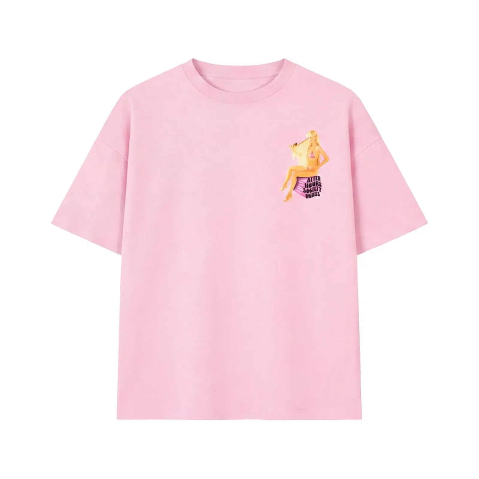 Forfksake After Hours Muse Tee - Pink