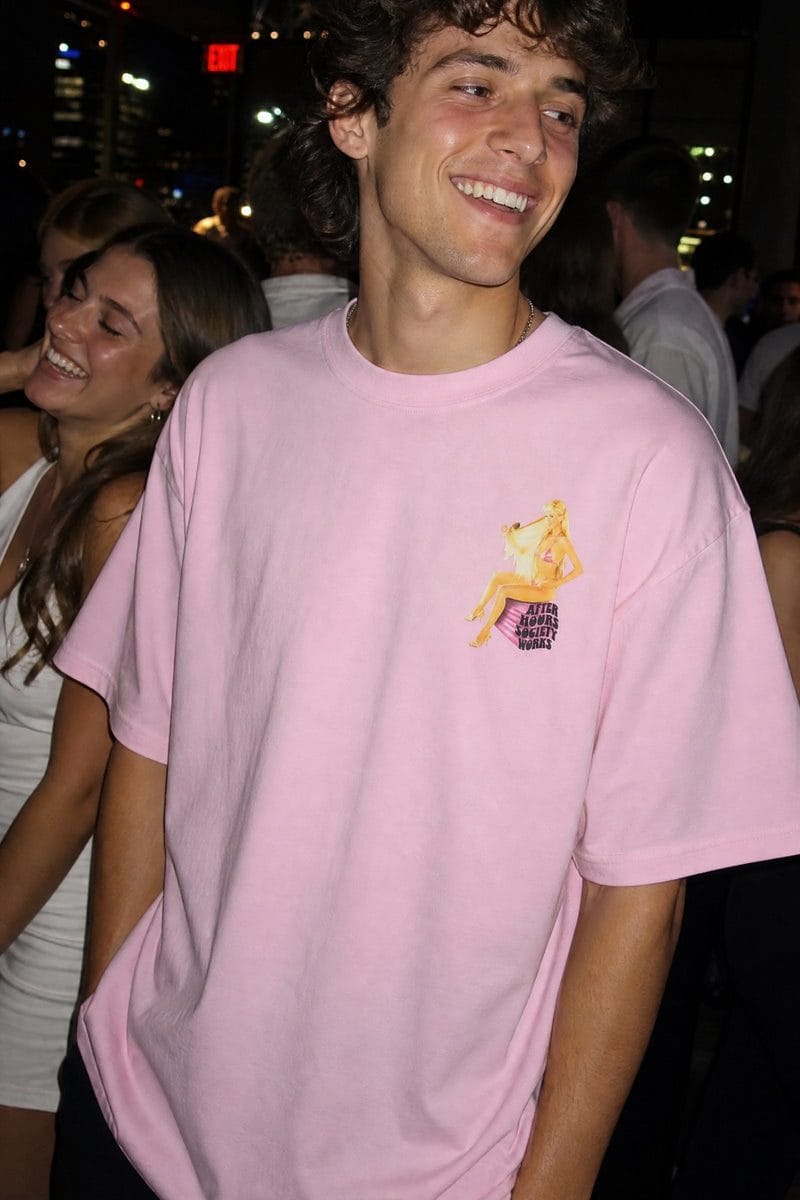 Forfksake After Hours Muse Tee - Pink