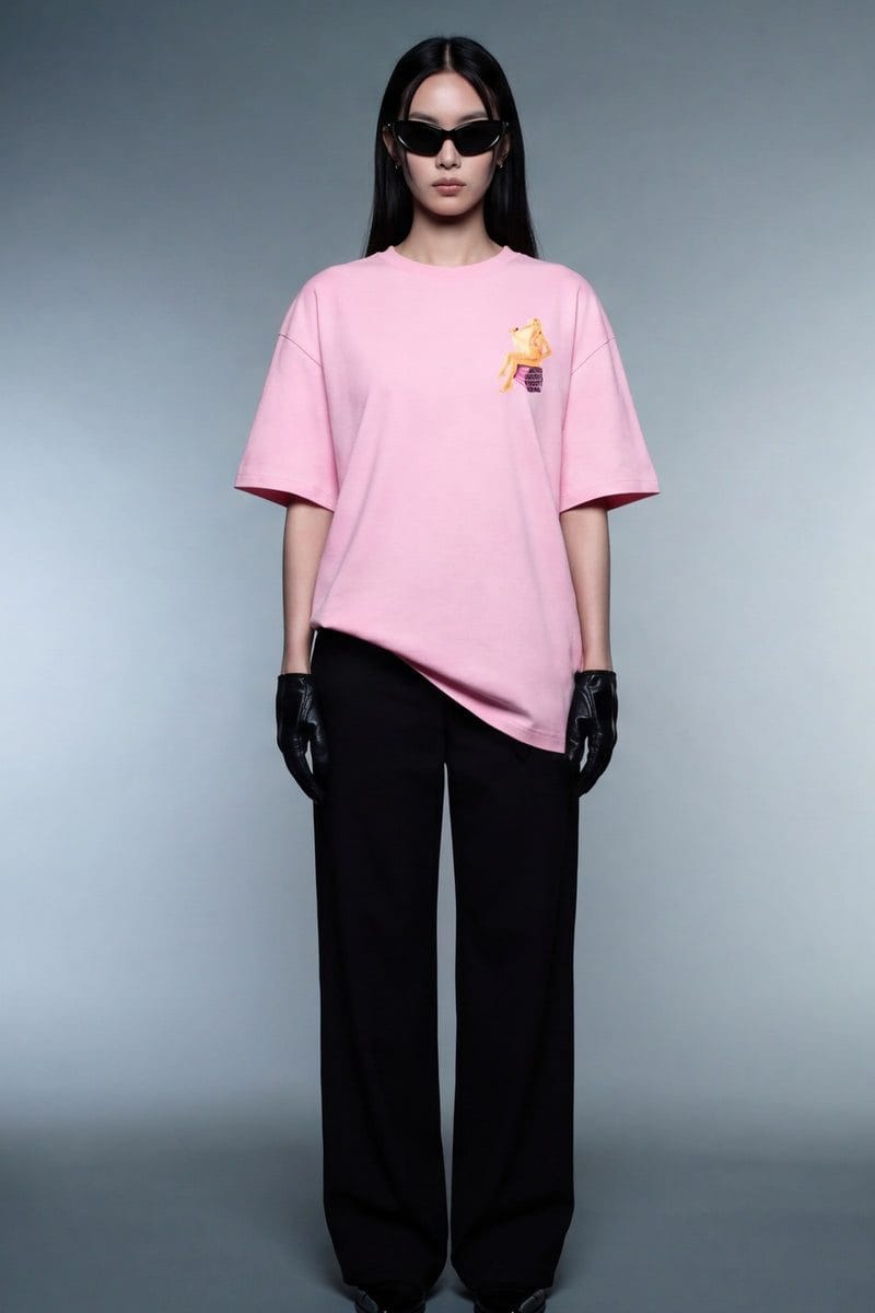Forfksake After Hours Muse Tee - Pink