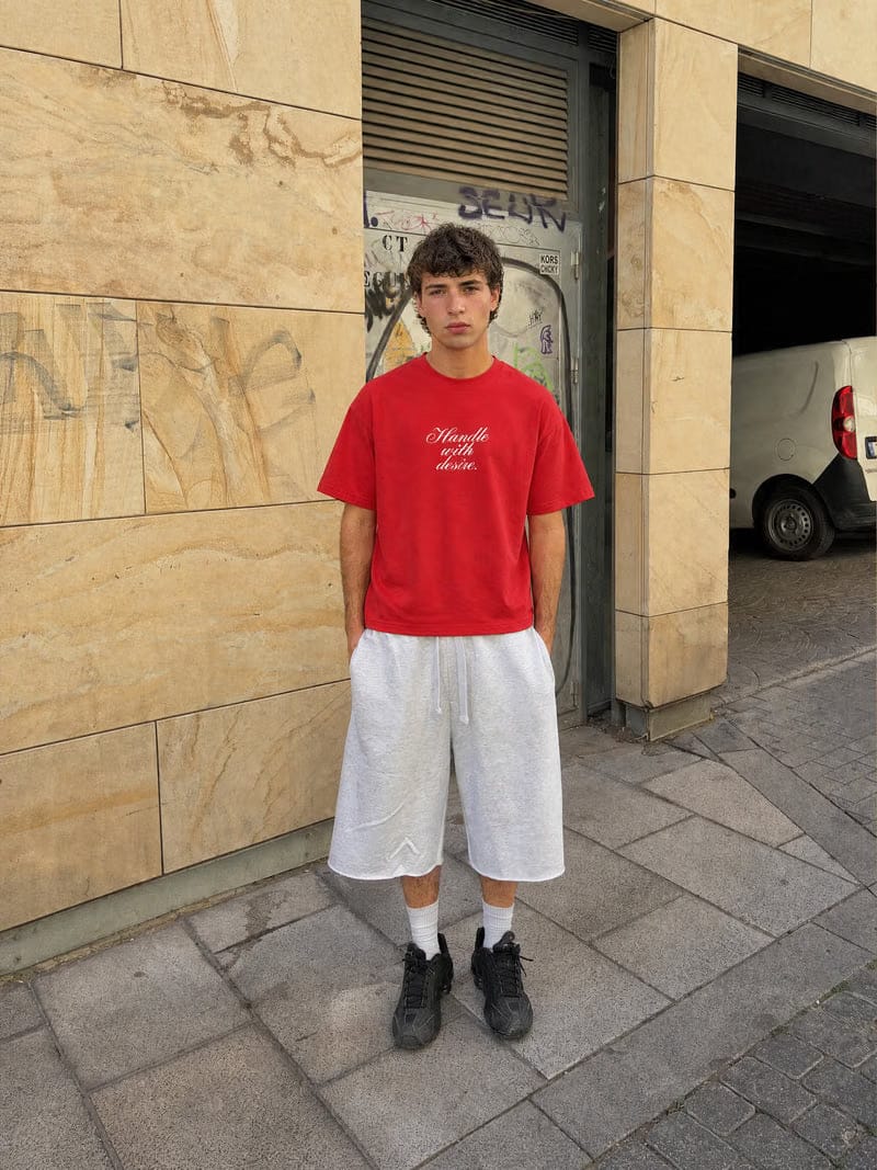 Forfksake Handle With Desire Red T-Shirt
