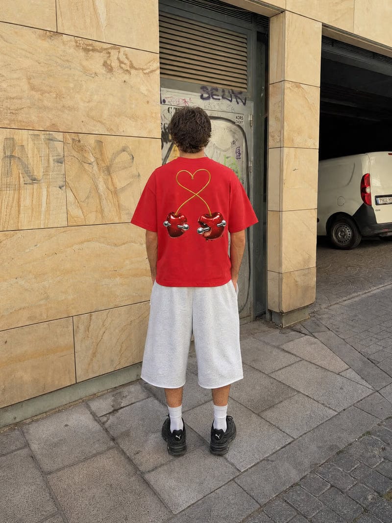 Forfksake Handle With Desire Red T-Shirt