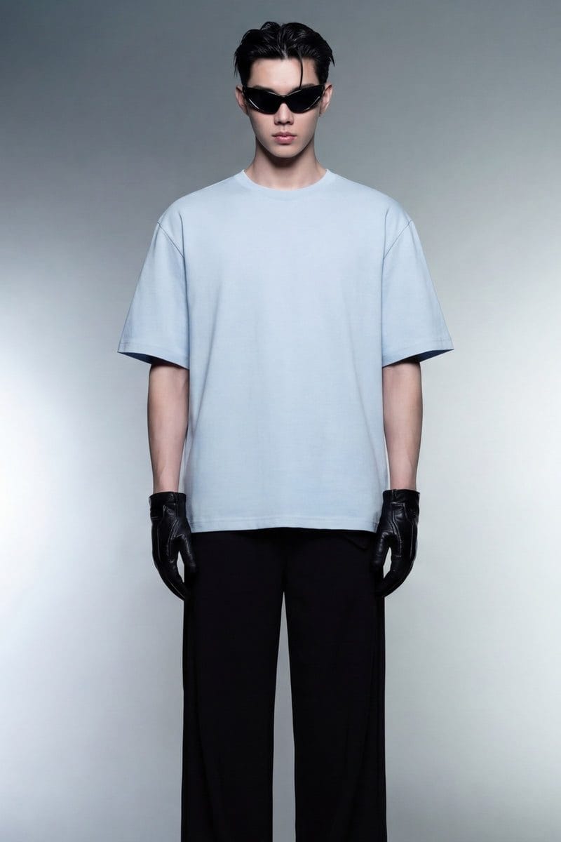 Forfksake Little Fucked Up T-Shirt Ice Blue