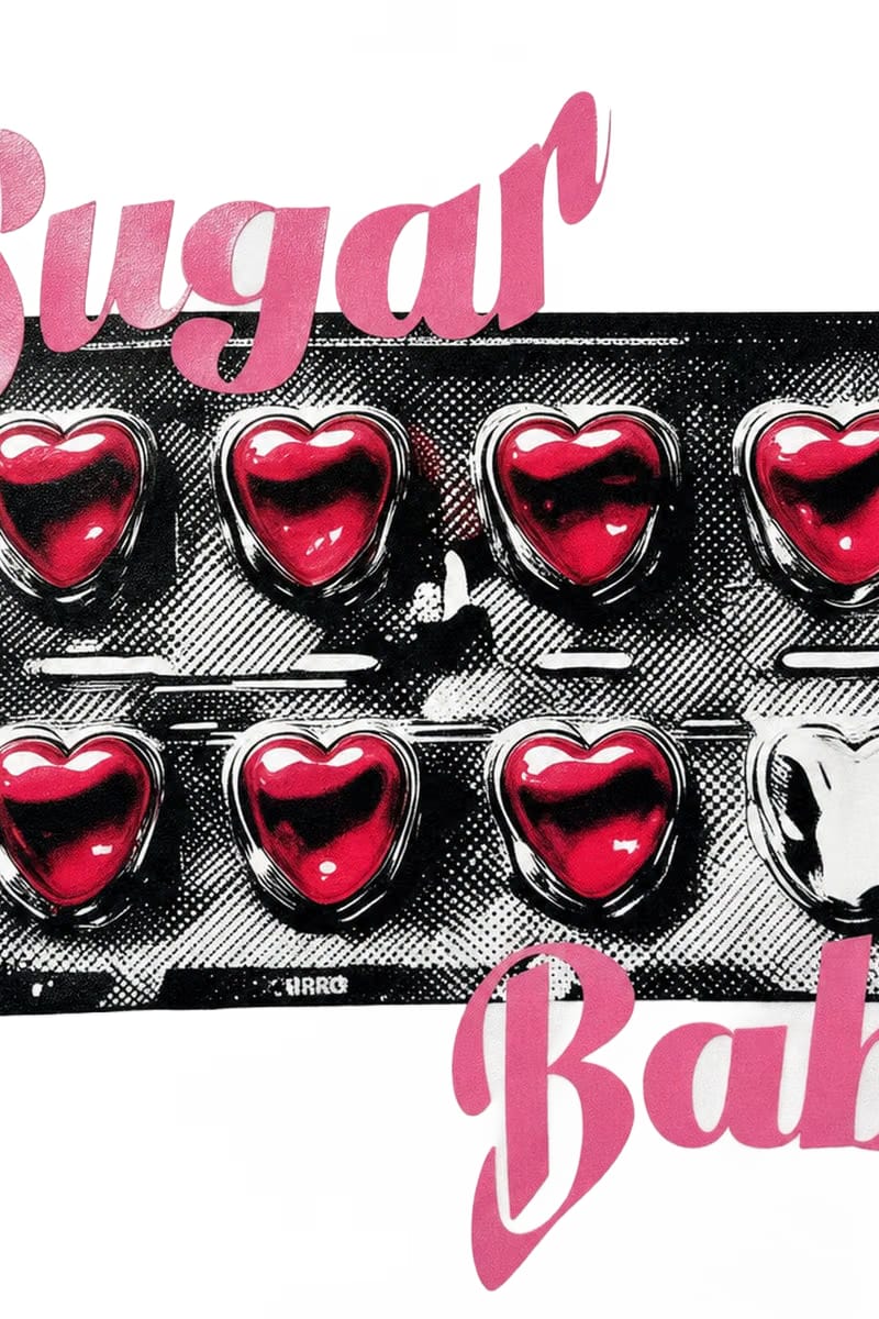 Forfksake Sugar Baby Pills White T-Shirt