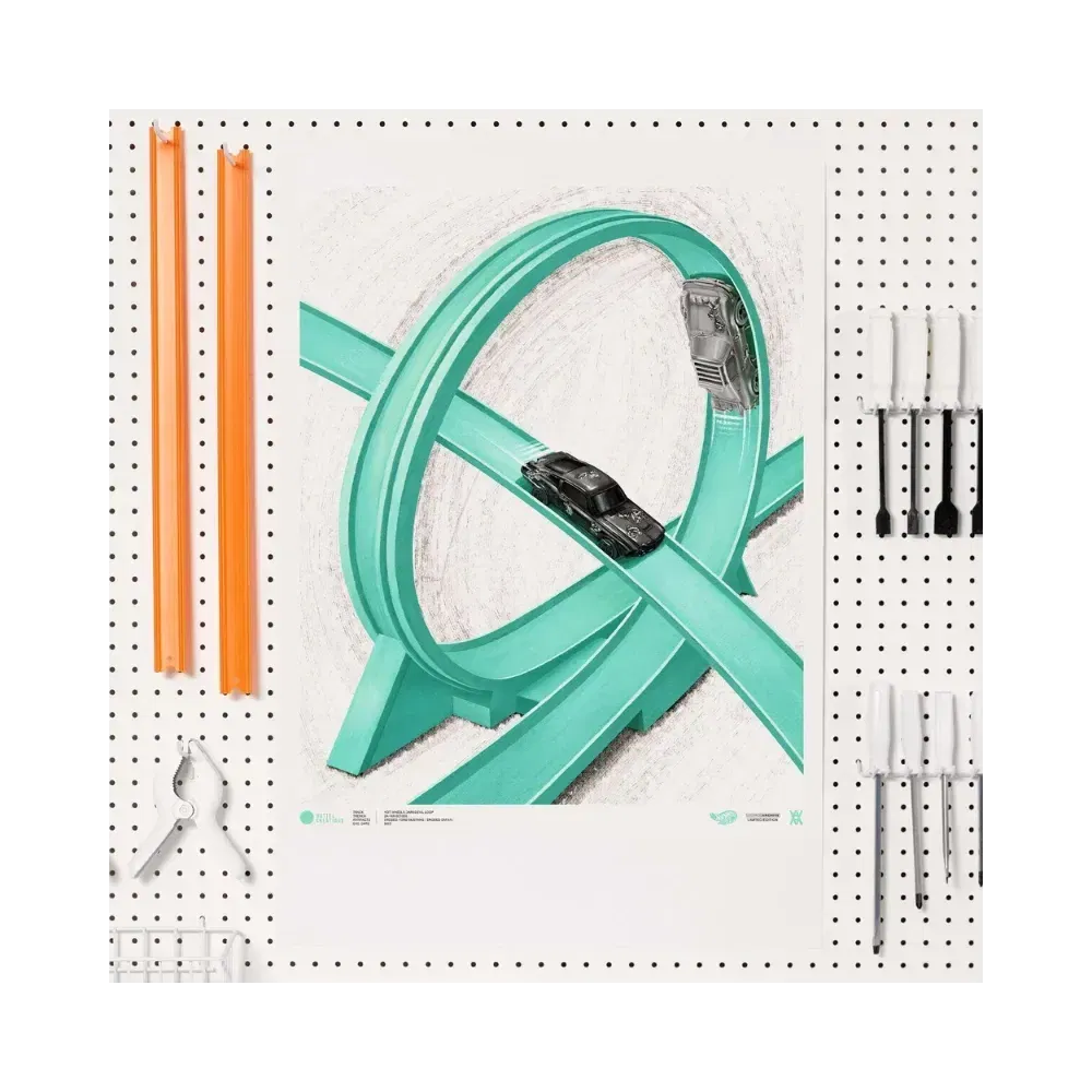 Hot Wheels x Daniel Arsham Legends Archive Lap 4 Poster