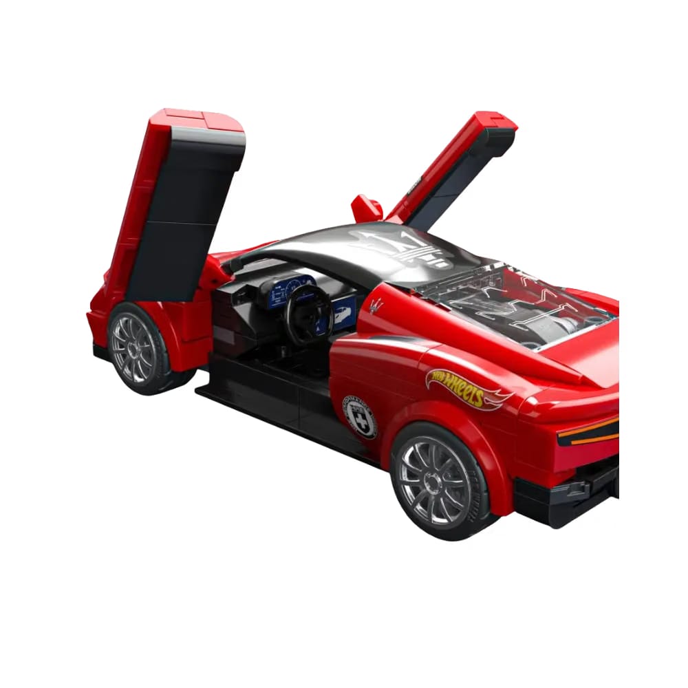 Mattel Brick Shop Hot Wheels Maserati MC20 Building Set