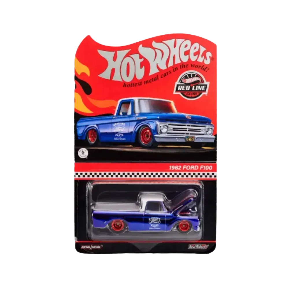Hot Wheels RLC Exclusive 1962 Ford F100 Blue