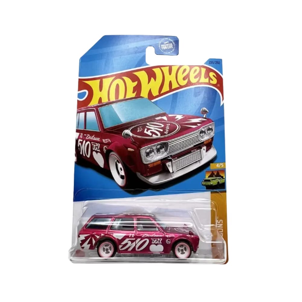 Hot Wheels Super Treasure Hunt 2023 Datsun Bluebird Wagon 510 Pink