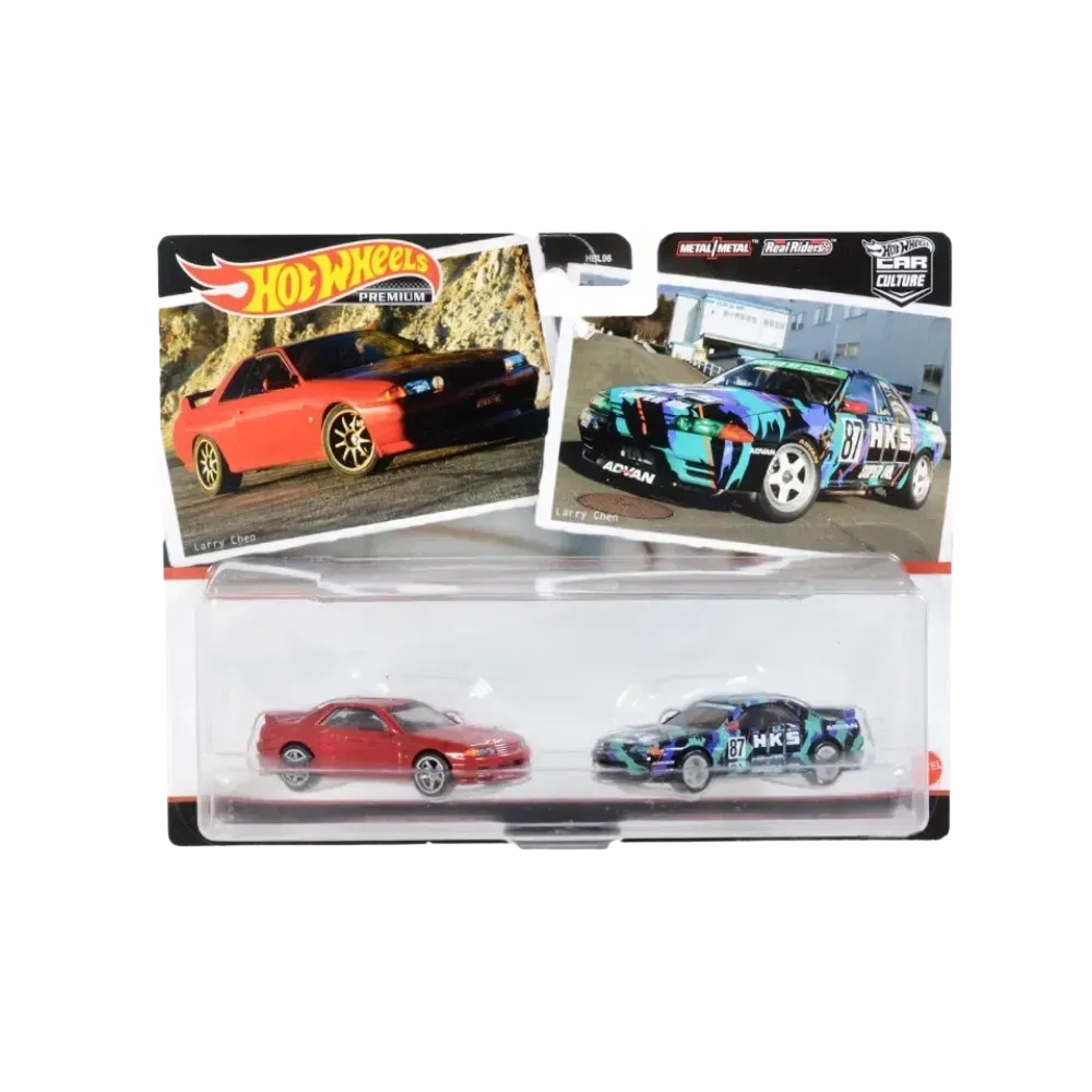 Hot Wheels Premium Car Culture Nissan Skyline GT-R (BNR32) 2-Pack