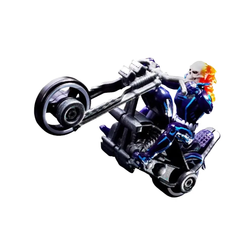 Hot Wheels Marvel Ghost Rider Motorcycle & Figure Collectible 2022 SDCC Exclusive