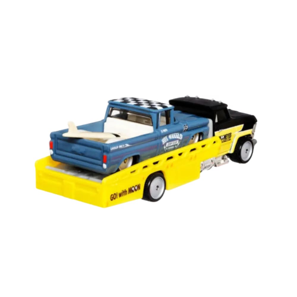 Hot Wheels Premium Horizon Hauler 1978 Dodge Custom '62 Pickup Set