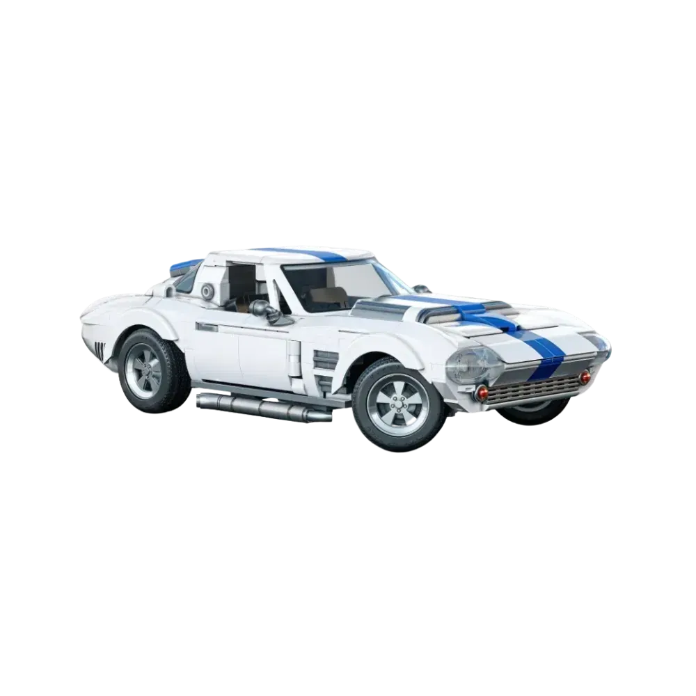 Mattel Brick Shop Hot Wheels Corvette Grand Sport Building Set