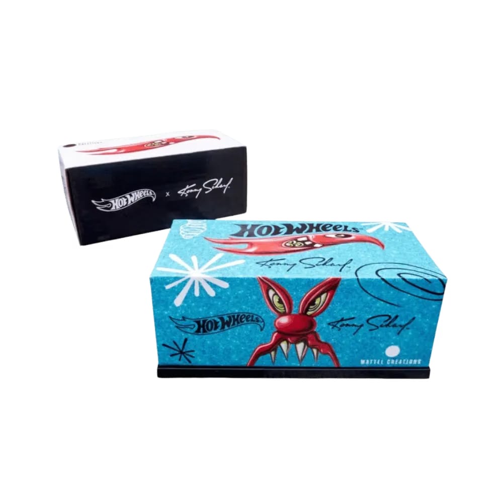 Hot Wheels x Kenny Scharf Signed Custom T-Bird