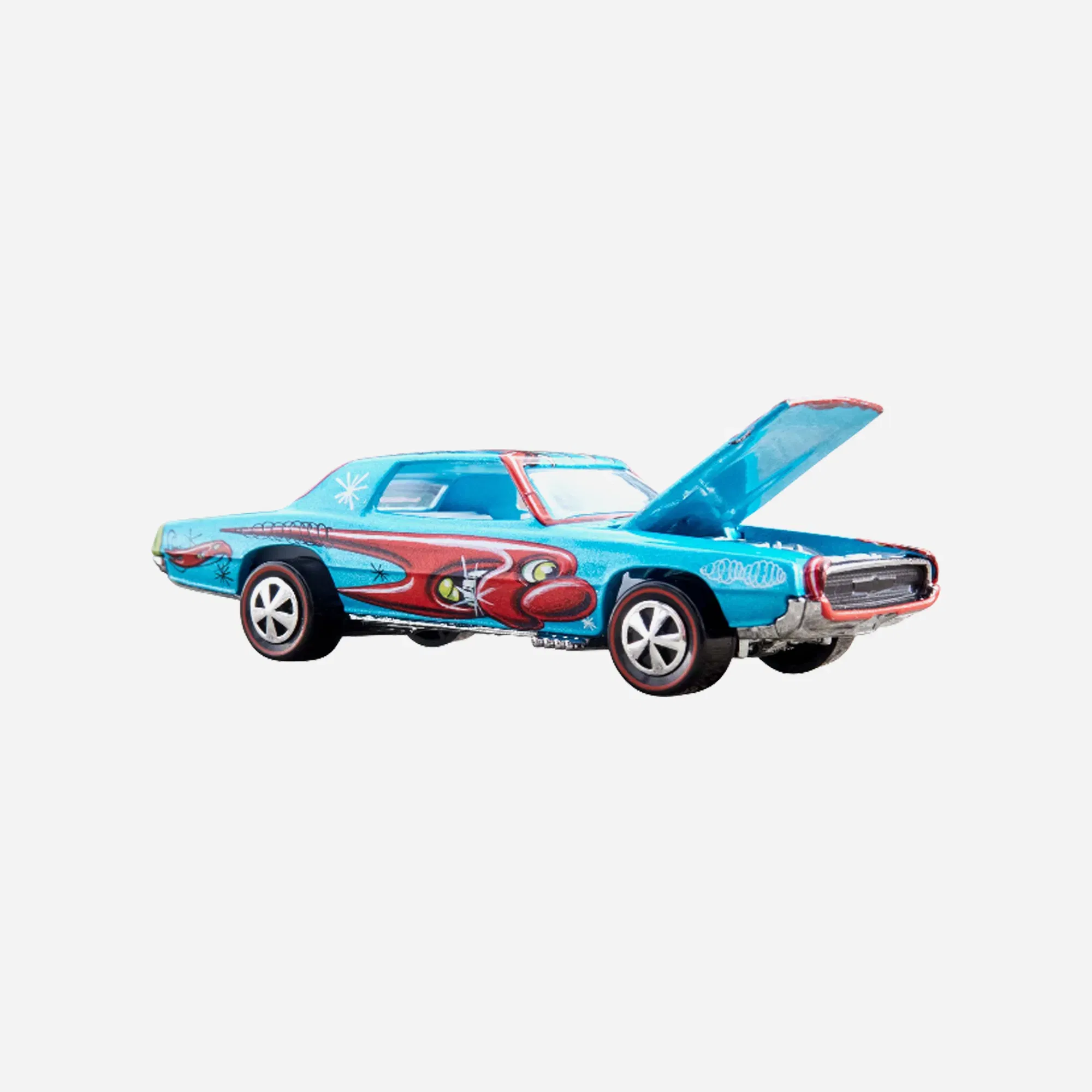 Hot Wheels x Kenny Scharf Signed Custom T-Bird