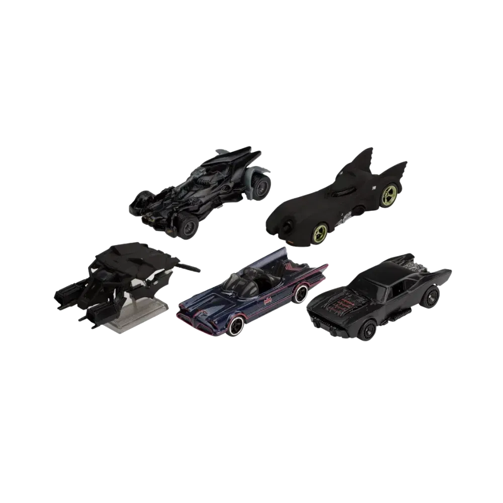 Hot Wheels DC Batman Box Set of 5