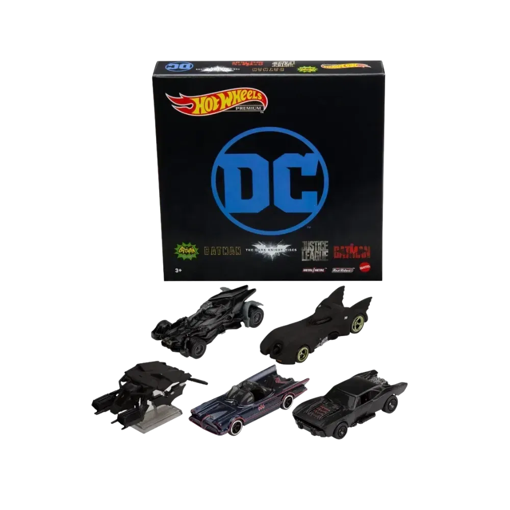 Hot Wheels DC Batman Box Set of 5