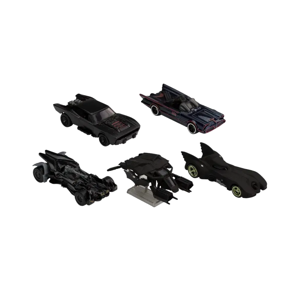 Hot Wheels DC Batman Box Set of 5