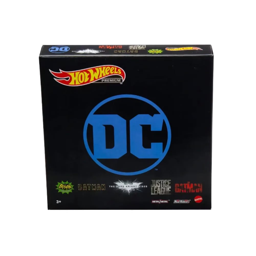 Hot Wheels DC Batman Box Set of 5