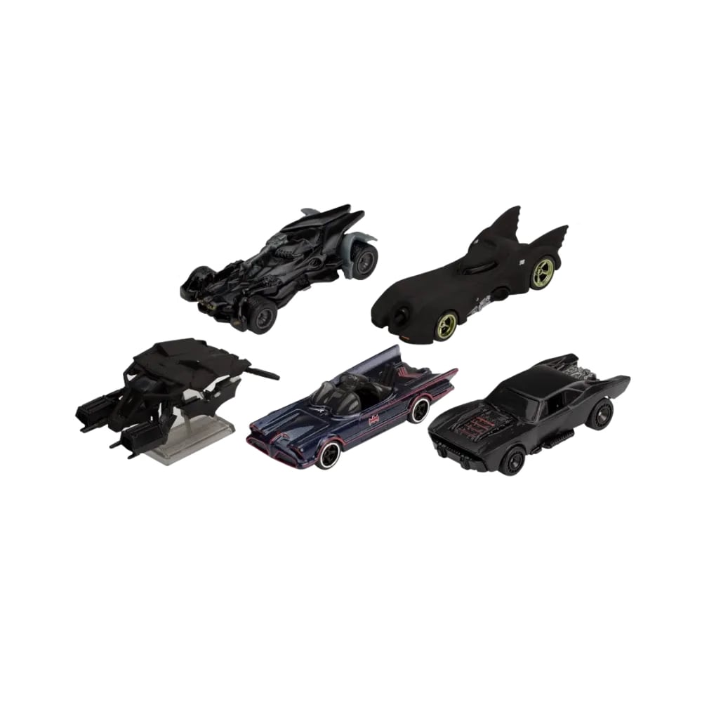 Hot Wheels DC Batman Box Set of 5