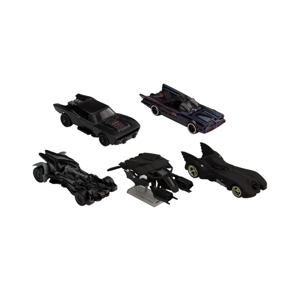 Hot Wheels DC Batman Box Set of 5
