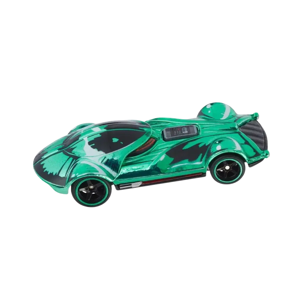 Hot Wheels Star Wars Green Darth Vader Character Car Comic Cover SDCC Exclusive Green