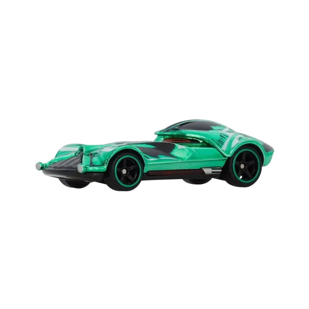 Hot Wheels Star Wars Green Darth Vader Character Car Comic Cover SDCC Exclusive Green