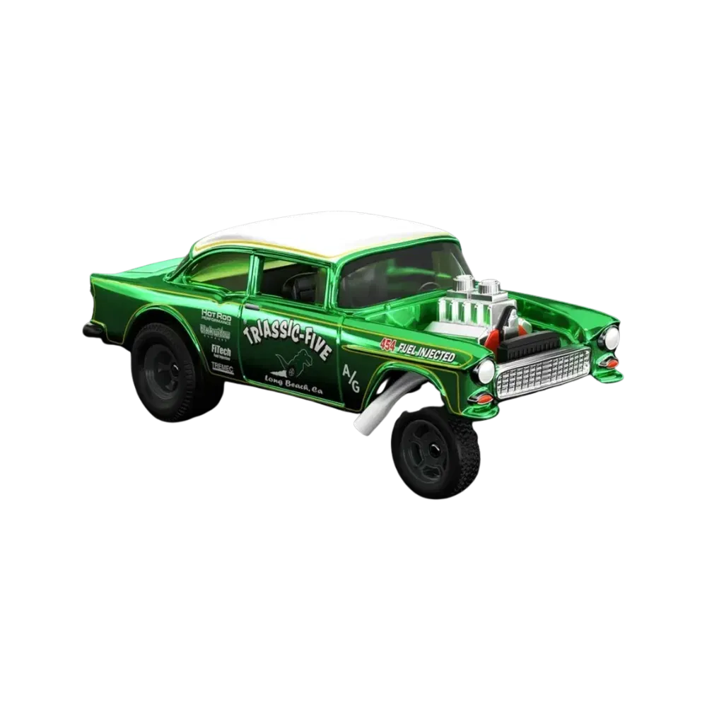 Hot Wheels HWC Special Edition ‘55 Chevy Bel Air Gasser Triassic-Five Dino
