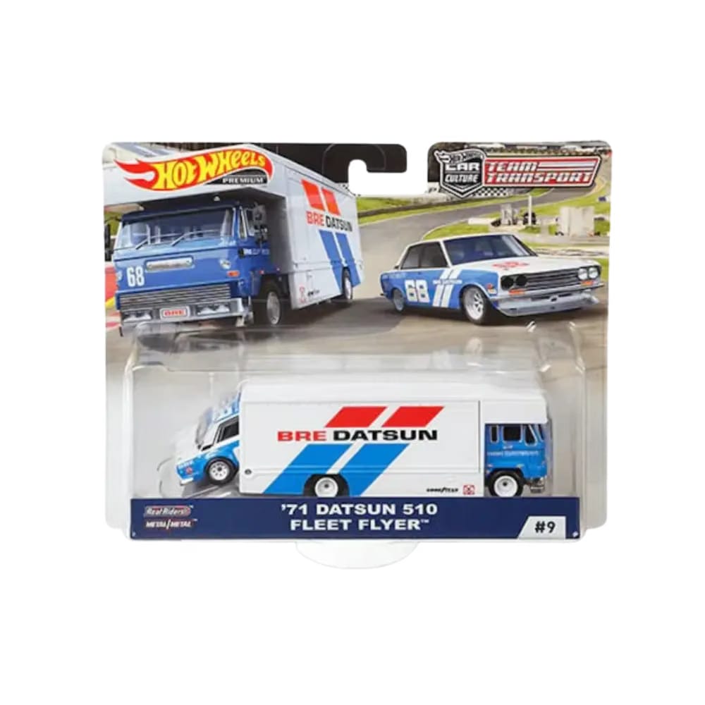 Hot Wheels 2019 Hot Wheels Team Transport D FYT14 Fleet Flyer w/ Mercedes-Benz 190E