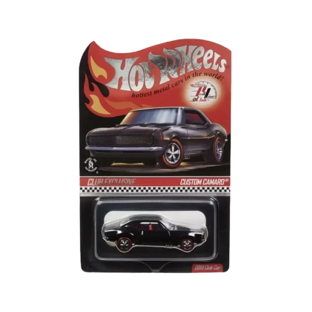 Hot Wheels RLC Custom Camaro Spectraflame Black