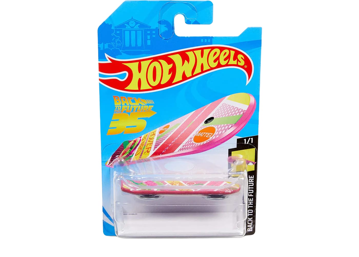 Hot Wheels Back to The Future 35th Anniversary Mattel Hoverboard Replica Die-Cast Vehicle