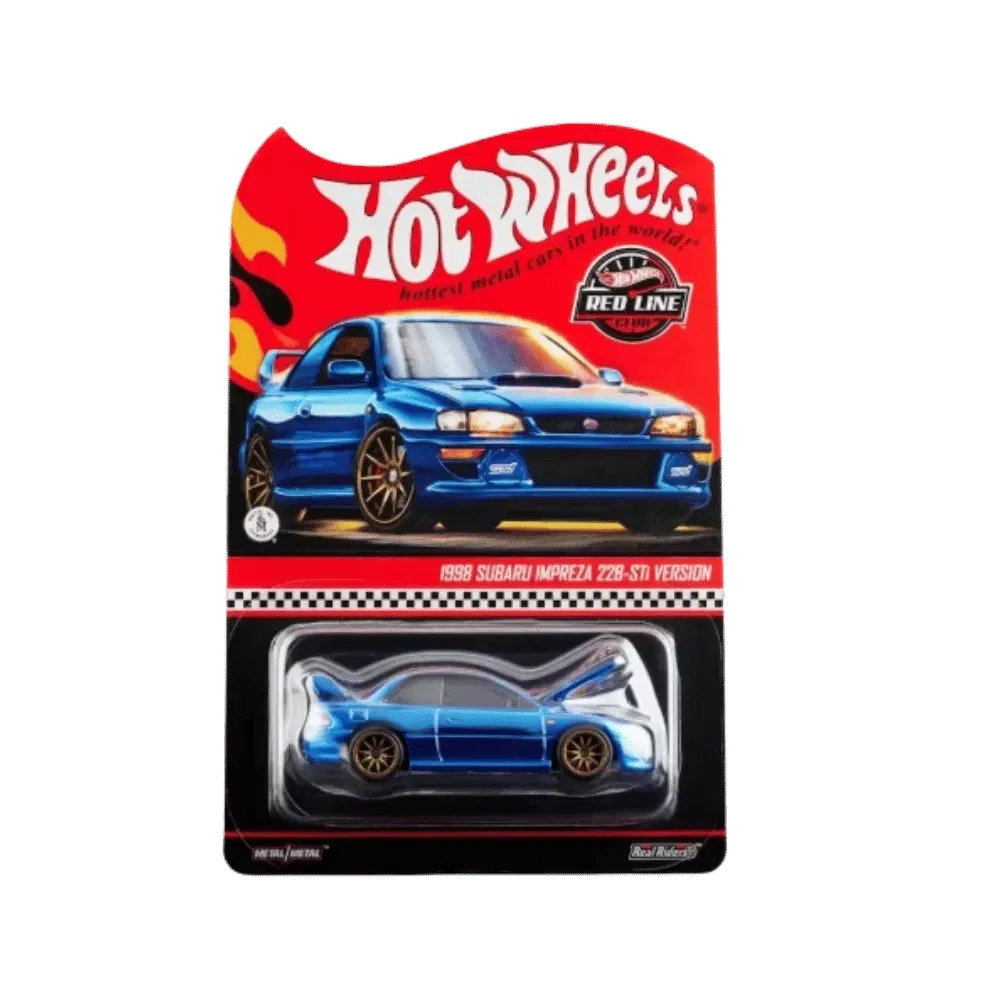 Hot Wheels RLC Exclusive 1998 Subaru 22B-STi Spectraflame OTTO Blue