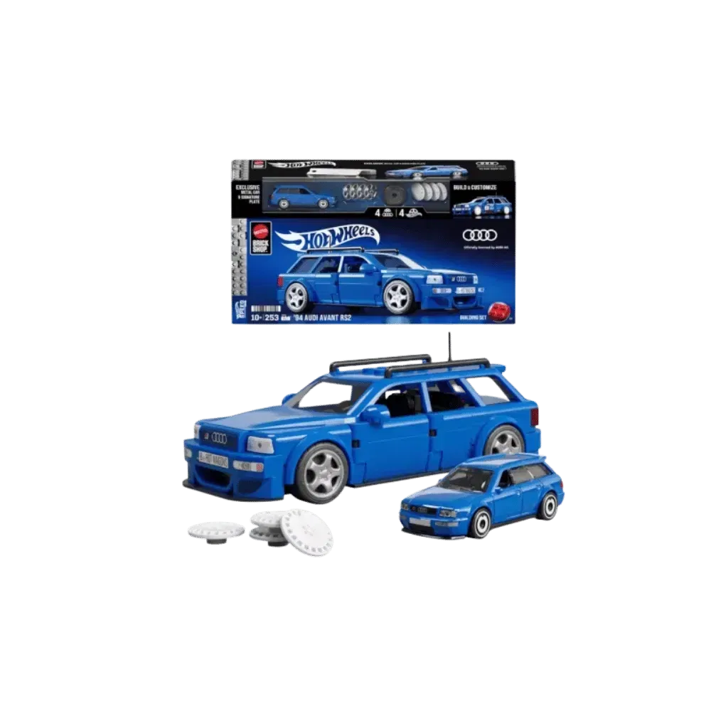 Hot Wheels Audi Avant RS2 Building Toy Kit