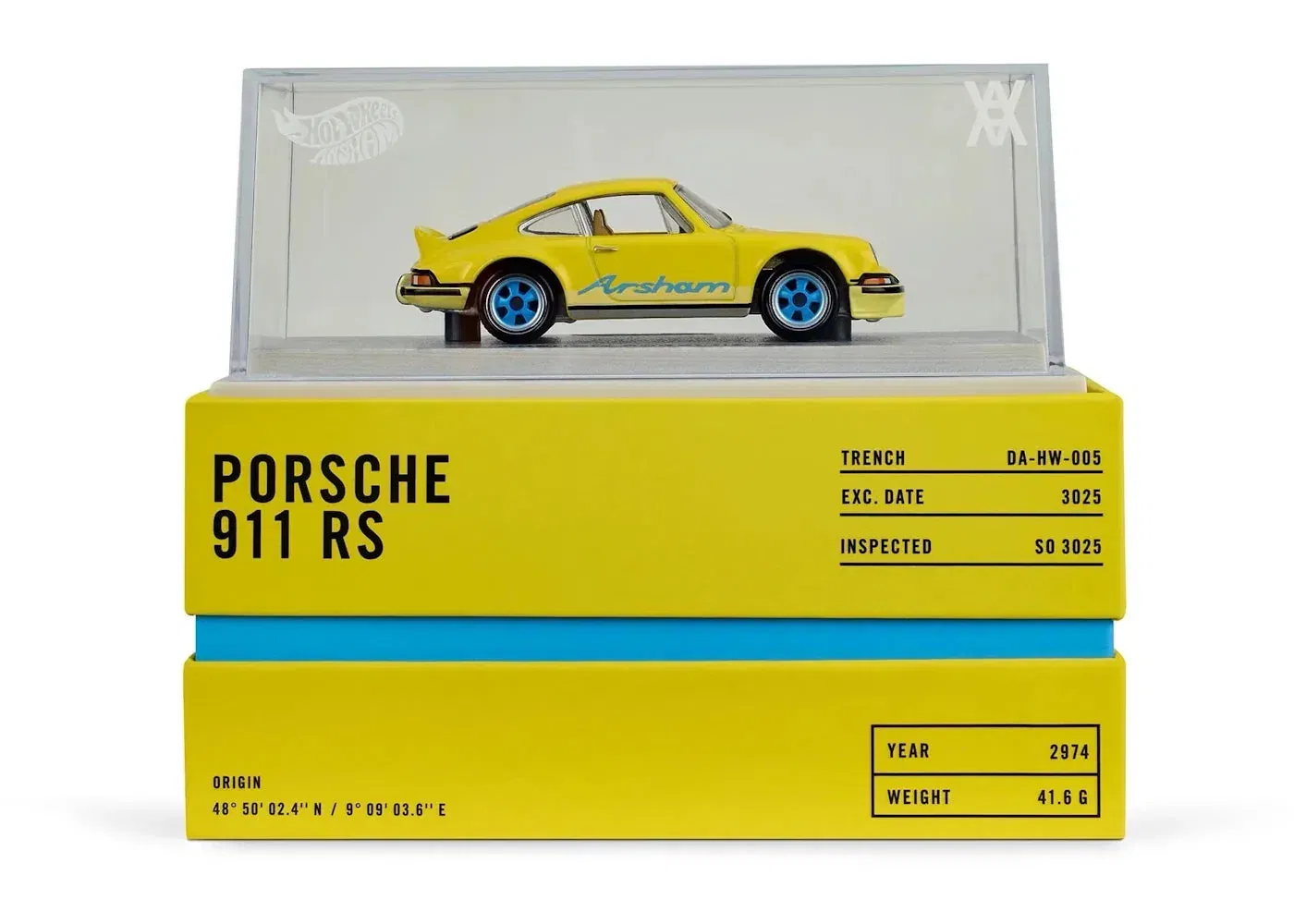 Hot Wheels x Daniel Arsham 1973 Porsche 911 RSA