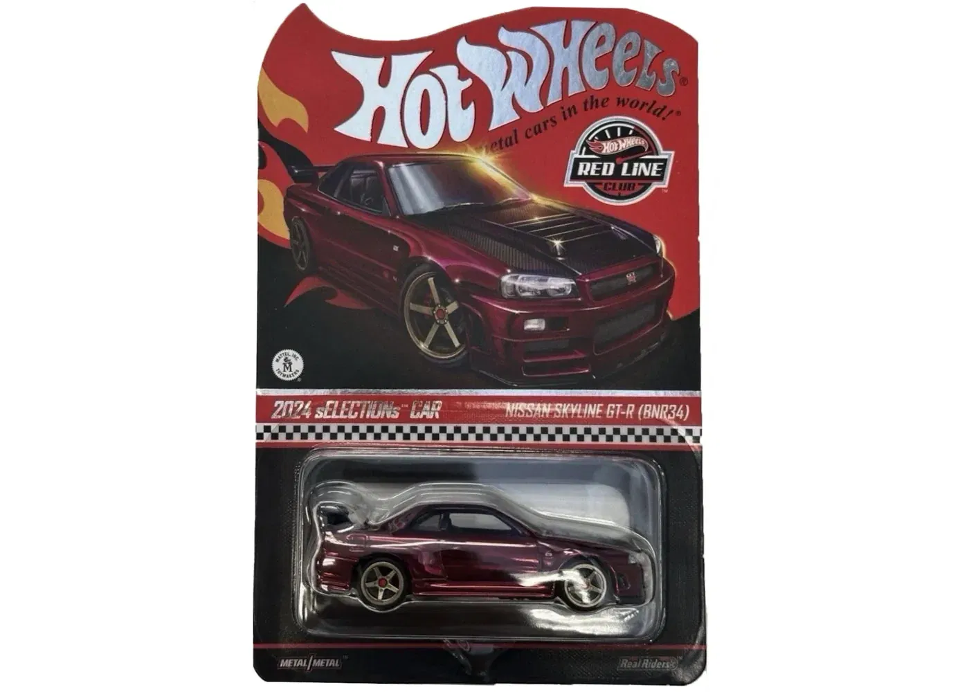 Hot Wheels Nissan Skyline GT-R R34 Selections BNR34