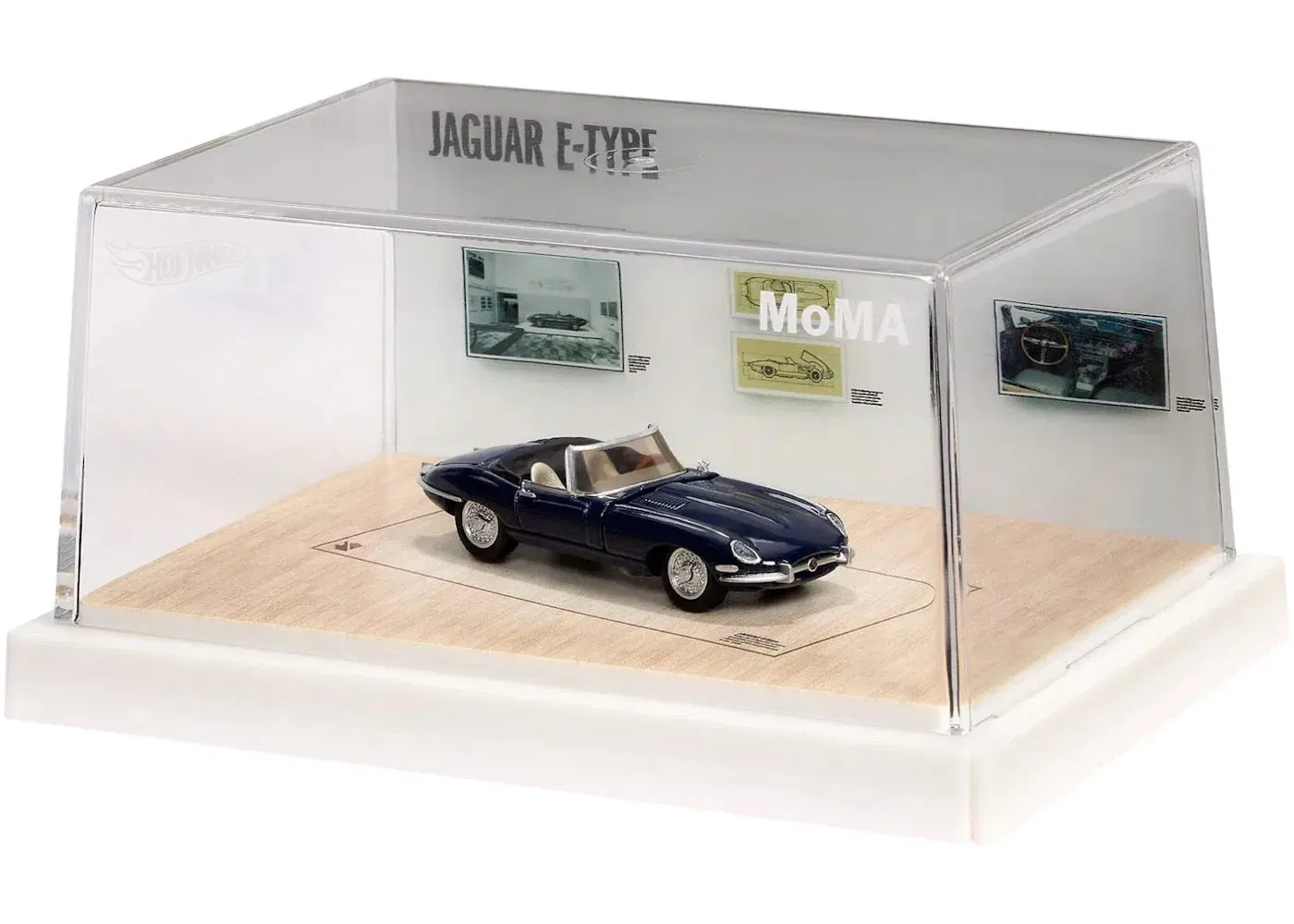 Hot Wheels x MoMA Jaguar E-Type Roadster