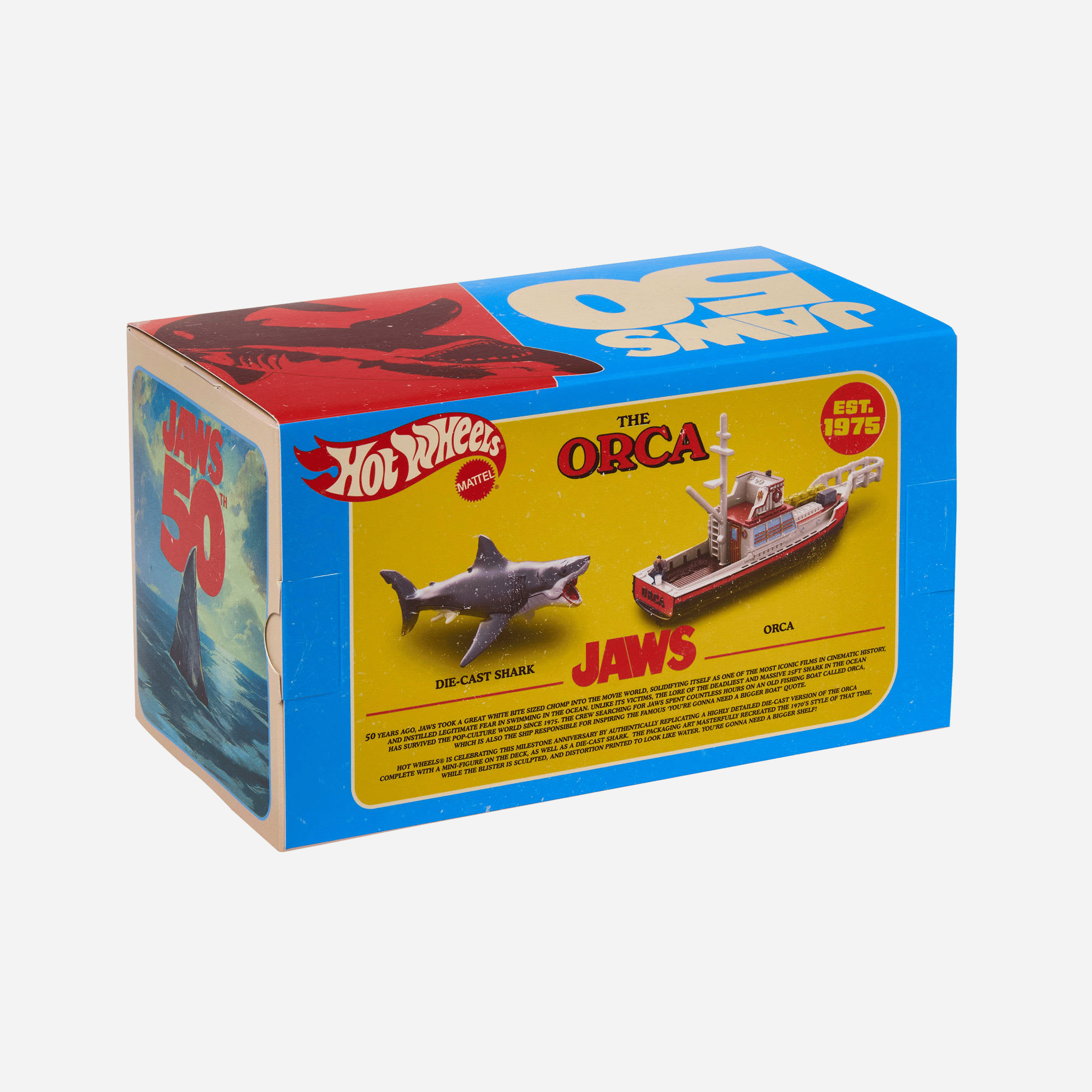 Hot Wheels Collectors 50th Anniversary Jaws Set