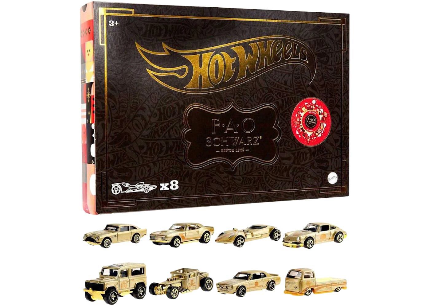 Hot Wheels FAO Schwarz Vehicle Set of 8