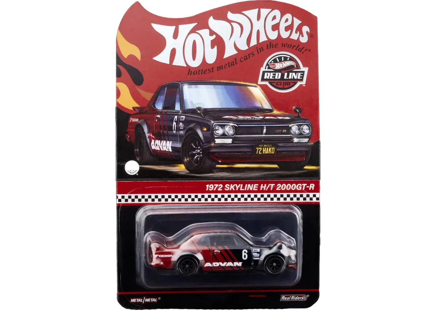 Hot Wheels RLC 1972 Skyline H/T 2000GT-R