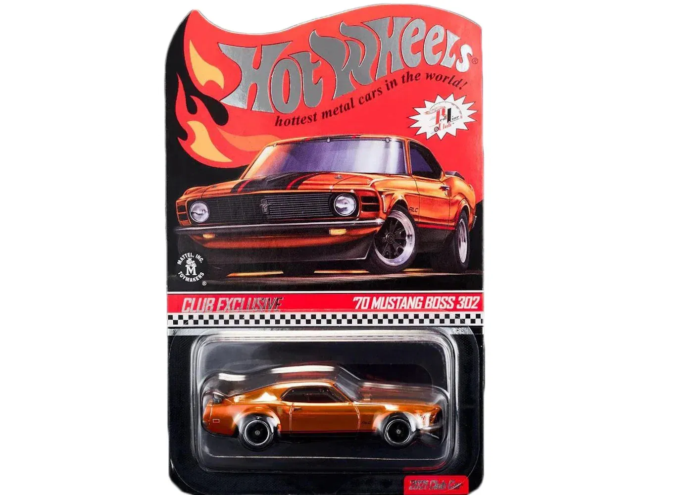 Hot Wheels 70 Mustang Boss 302 Club Exclusive