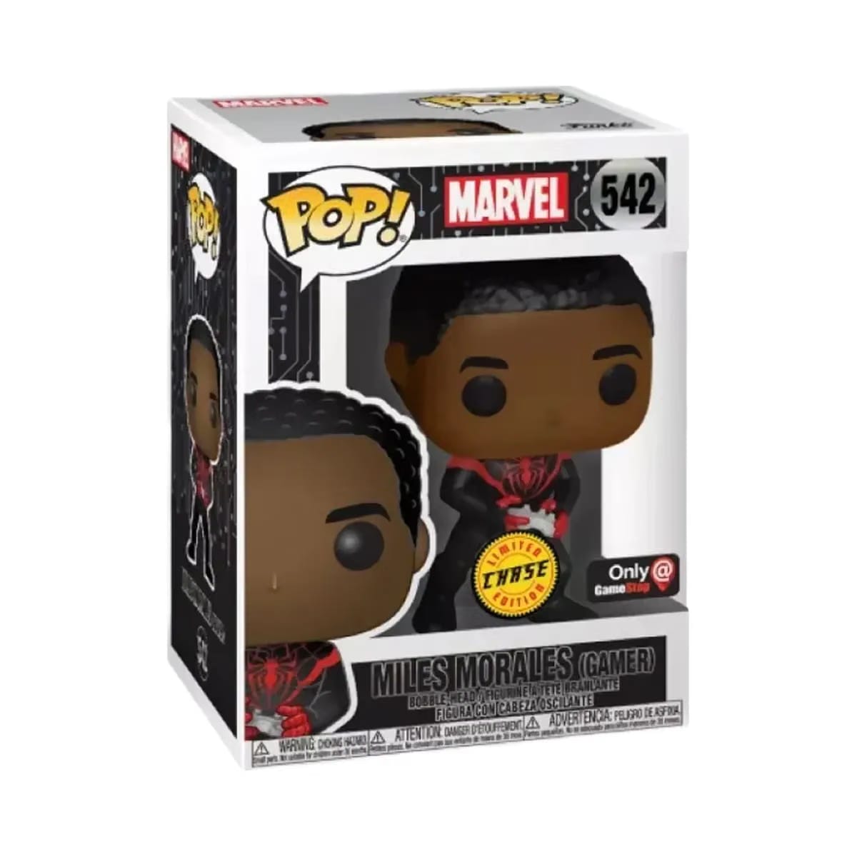 Funko Pop! Miles Morales (Gamer) - Marvel #542