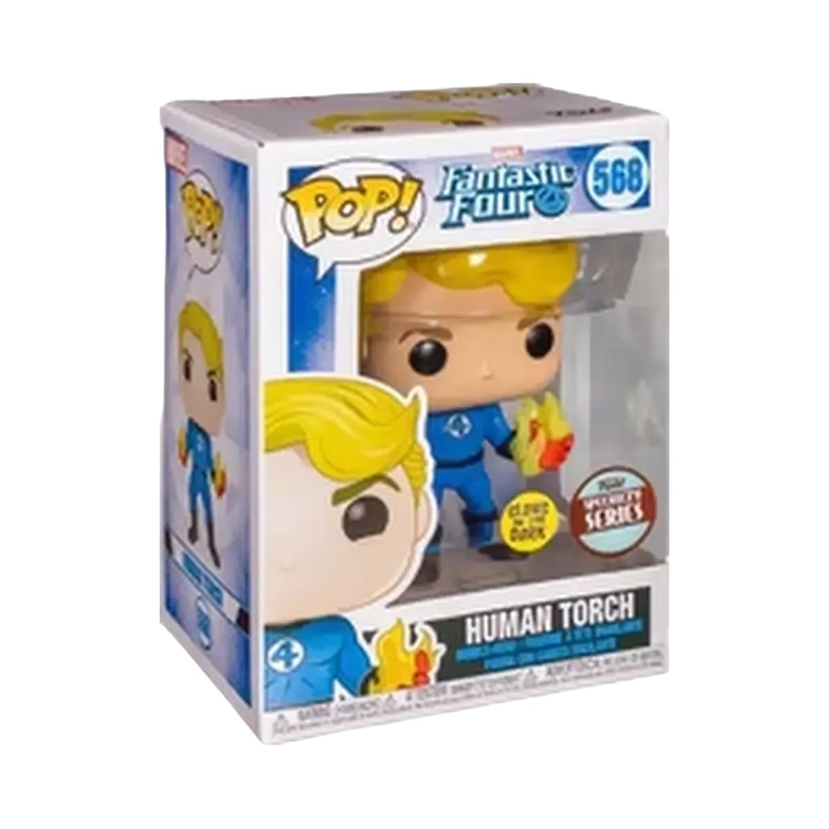 Funko Pop! Marvel: Fantastic Four - Human Torch #568